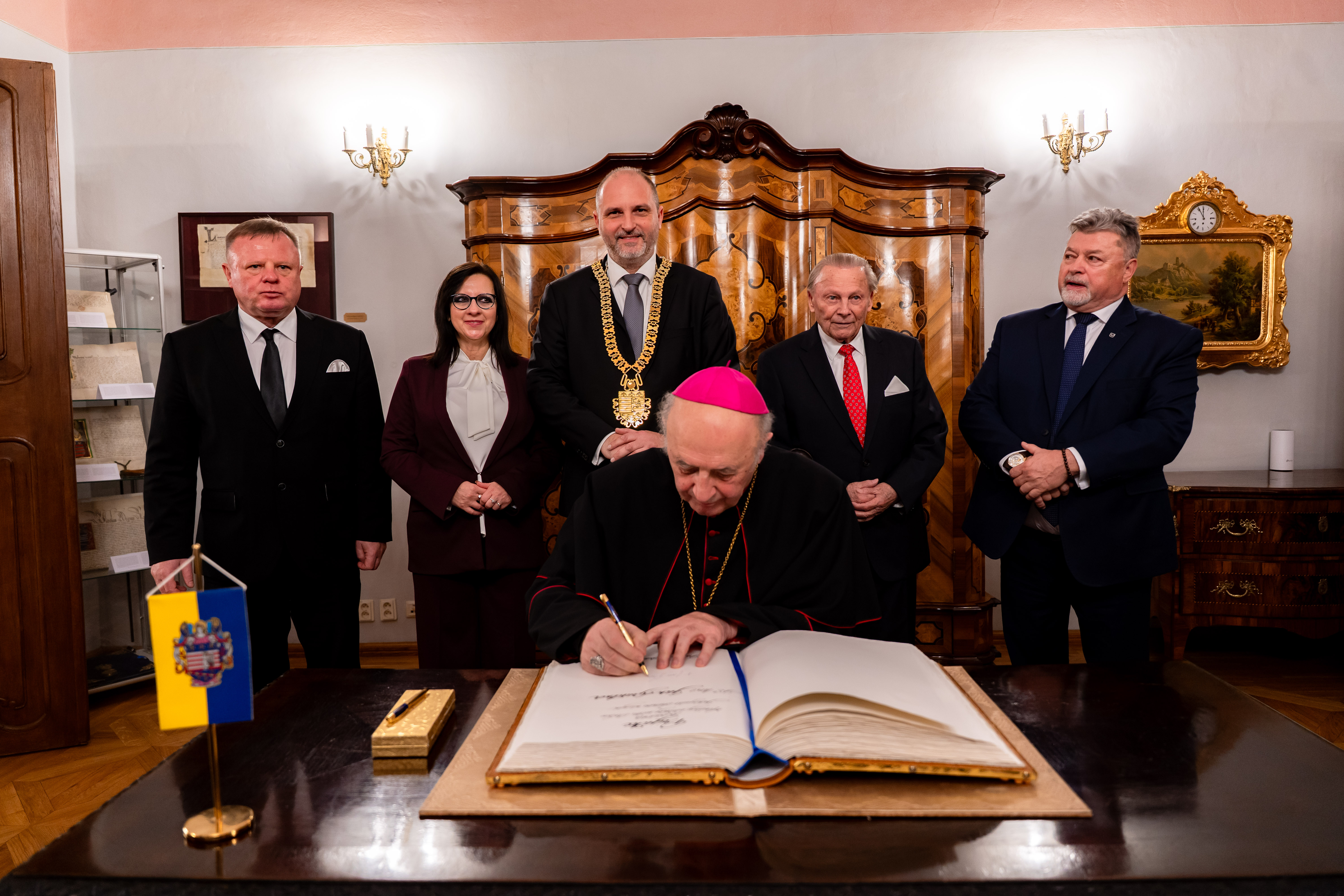 Prijatie prazskeho arcibiskupa Mons. Jana Graubnera -16